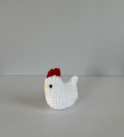 Chicken - White - chicken, plushie, cute, white